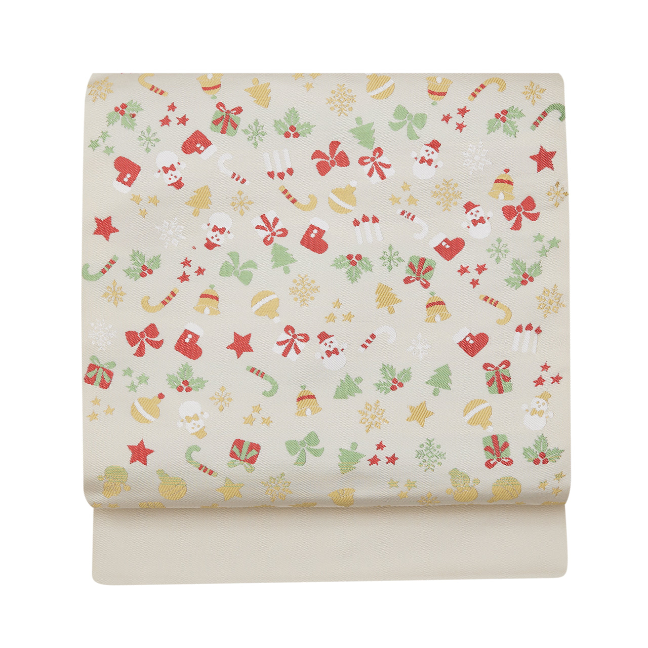 西陣織 九寸名古屋帯「クリスマス尽し」 – 銀座もとじオンラインショップ