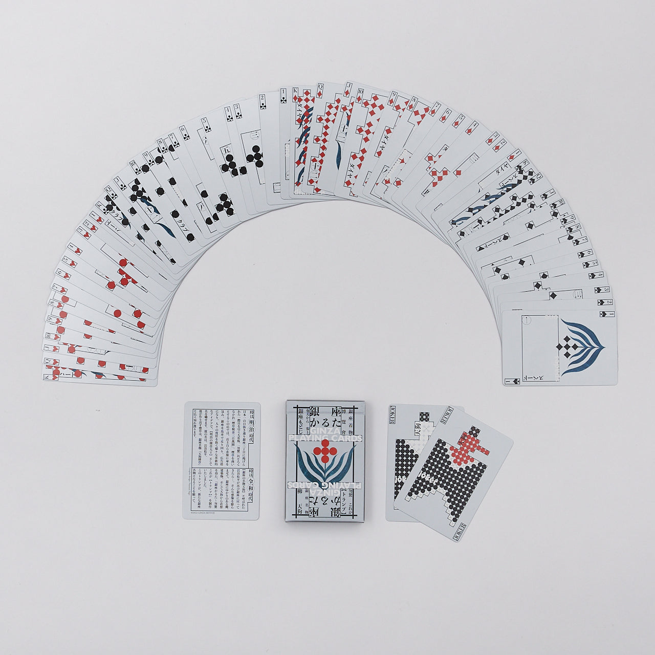 銀座かるた～勿驚これが【トランプ】 – 銀座もとじオンラインショップ