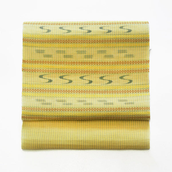 新垣幸子さん作
八重山上布 九寸名古屋帯